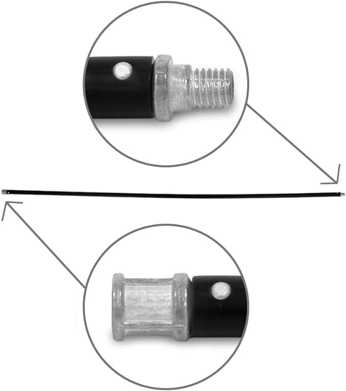 Schornsteinbürste mit Kurbel