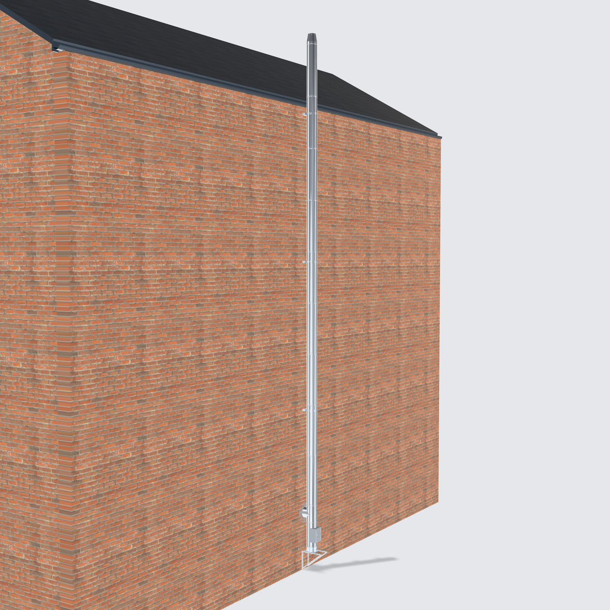 Schornstein-Bausatz 150 mm · 10,2 m