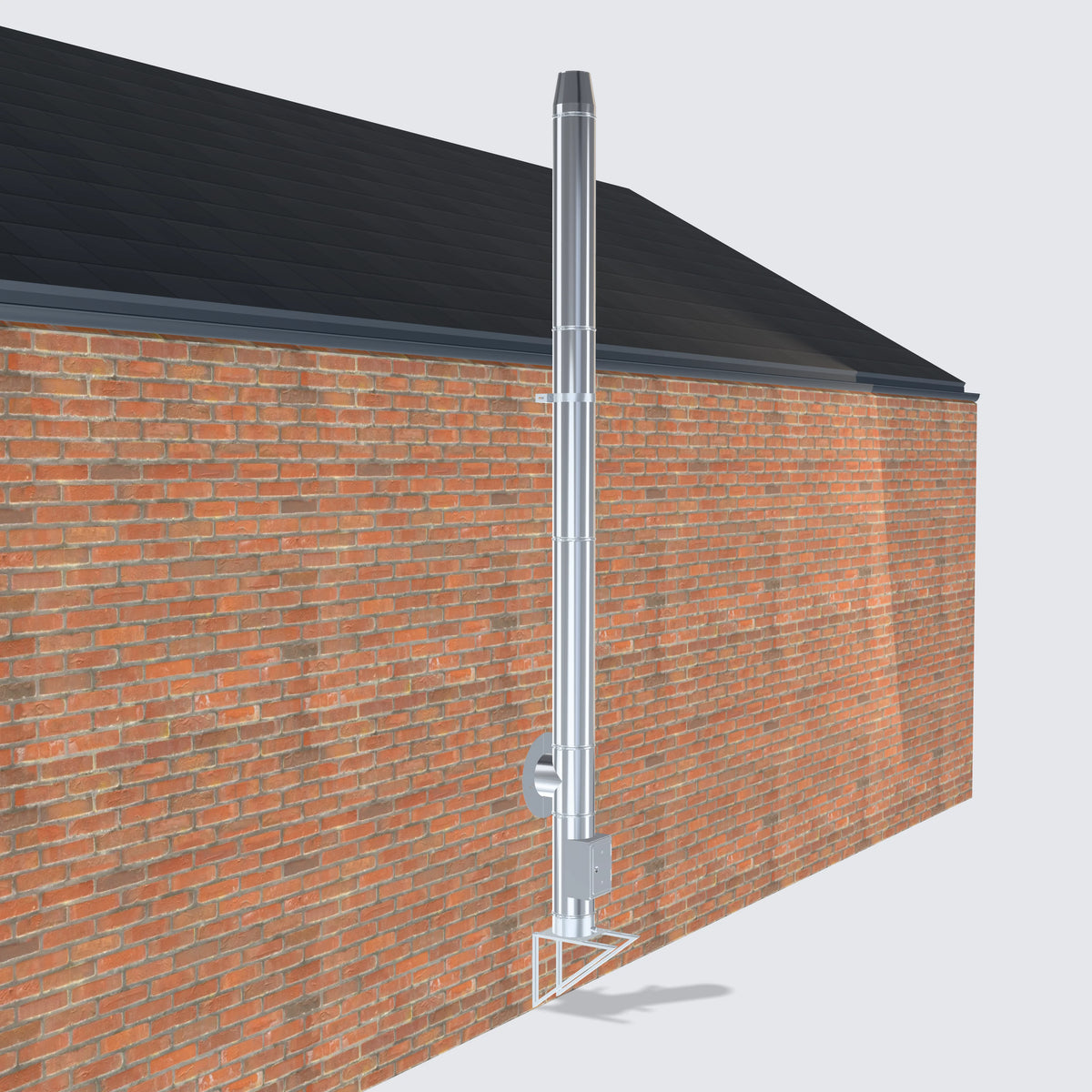 Schornstein-Bausatz 150 mm · 4,2 m
