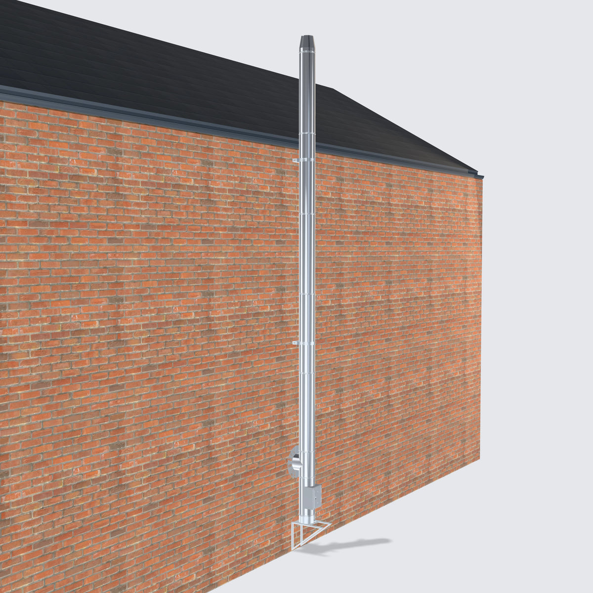 Schornstein-Bausatz 150 mm · 6,2 m