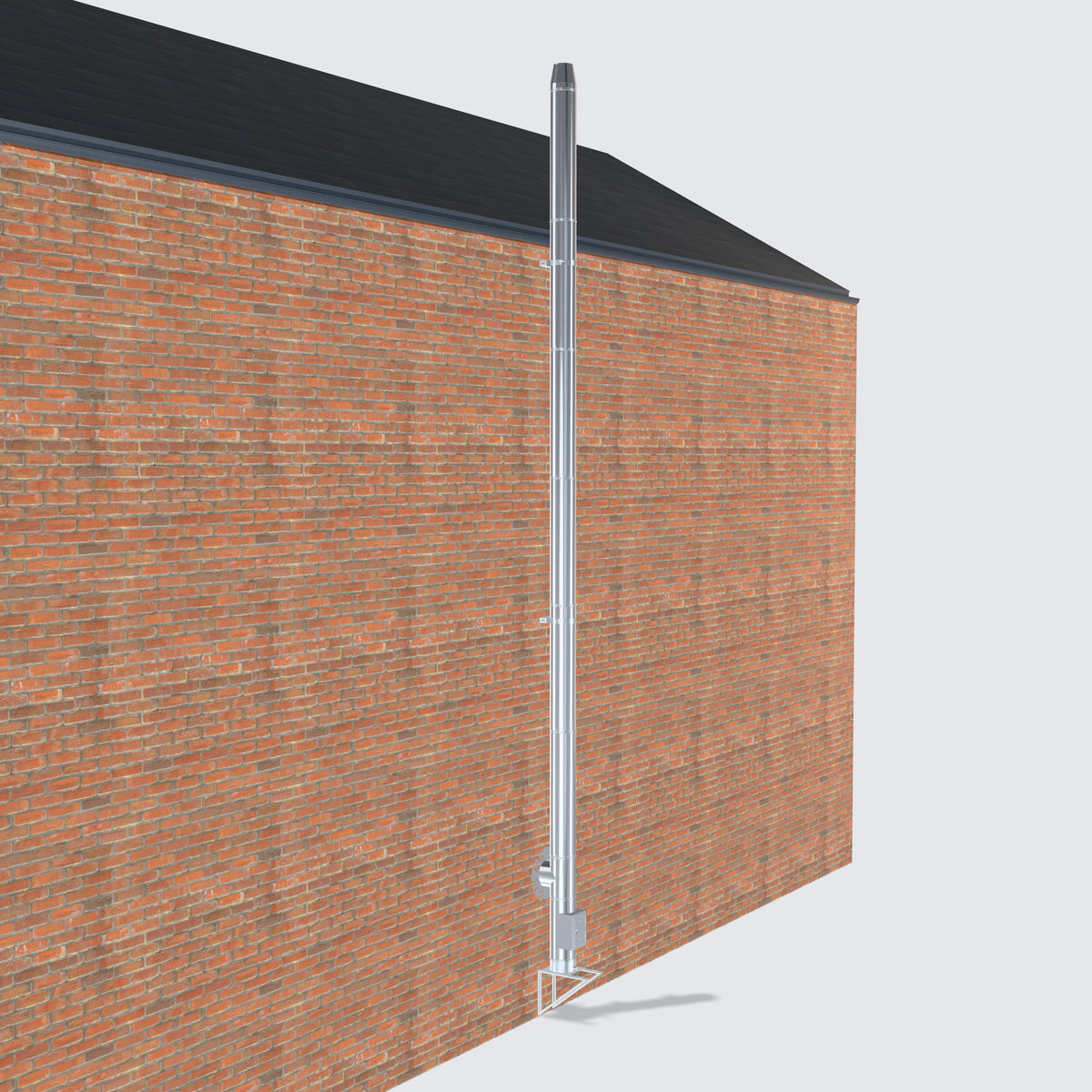 Schornstein-Bausatz 150 mm · 7,2 m