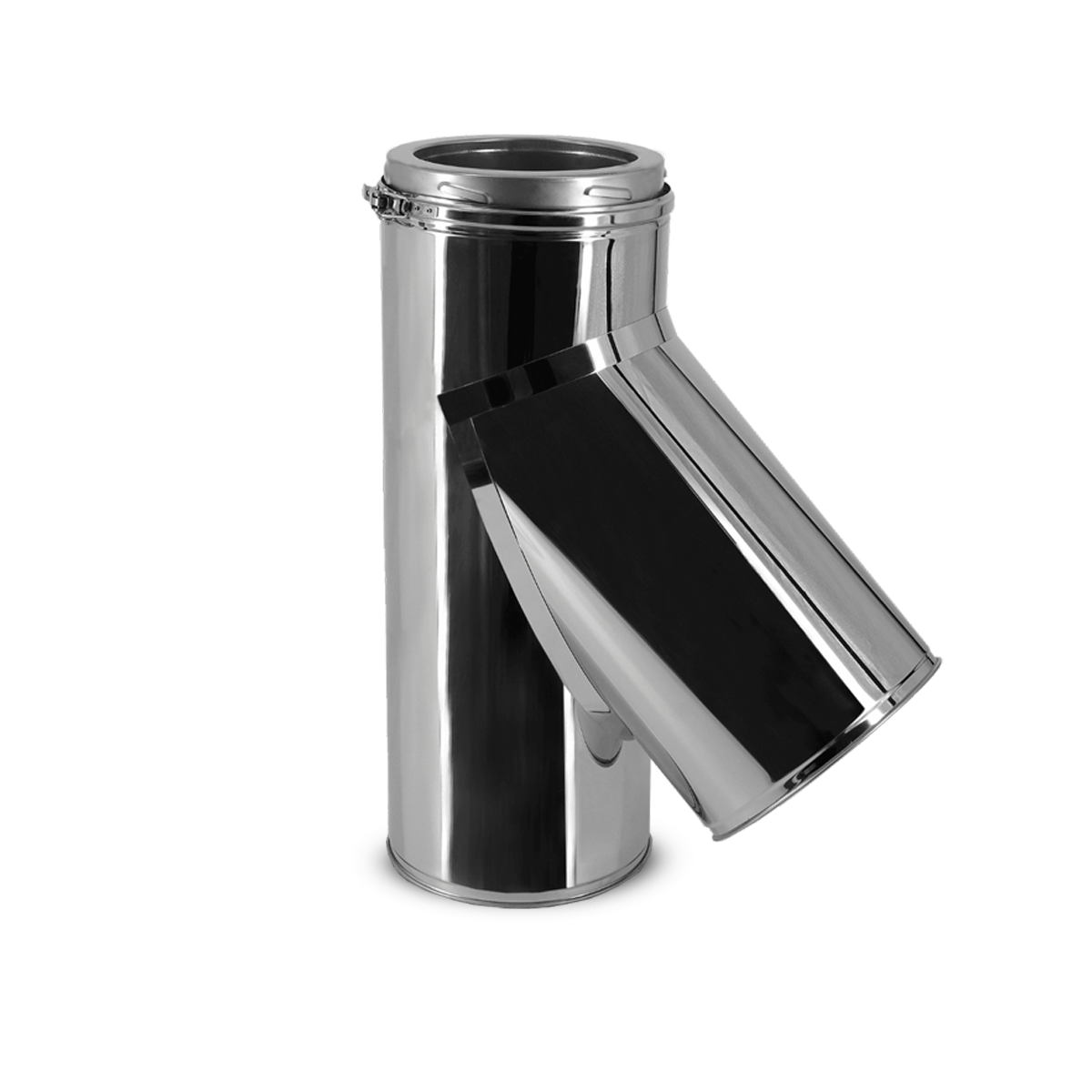 Feuerungsanschluss 45°
